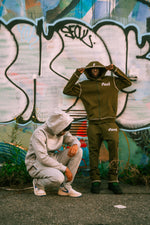 P FLARE TR OLIVE SWEATSUIT